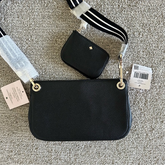 New! Kate Spade Rosie Small Flap Pebbled Leather‎ Crossbody Bag - Picture 5 of 12